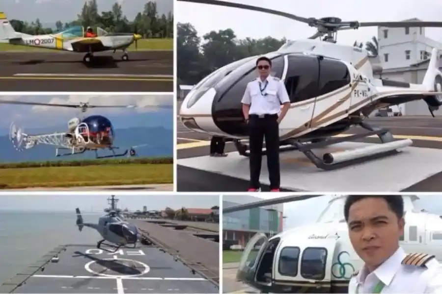 Kecelakaan Helikopter di Sekadau 8 Orang Tewas, Korban Pilot Marindra Ternyata Asli Tuban Foto BeritaJatim.com