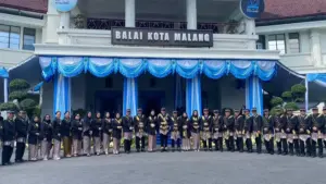 Makna Dibalik ‘Ngalam Melintas, Bergerak Tuntas, Mbois Berkelas’ saat HUT ke-112 Kota Malang Foto BeritaJatim.com