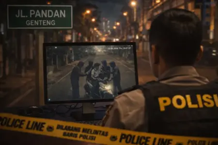 Pelajar Surabaya Jadi Korban Begal di Genteng, Motor Dirampas dan Sempat Dianiaya Foto BeritaJatim.com