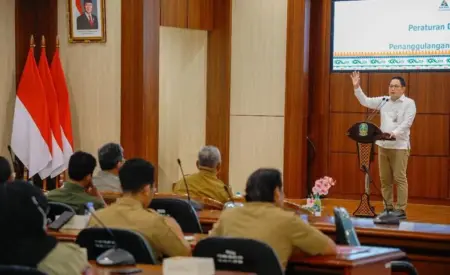 Sekdaprov: Perda Penanggulangan Bencana Jatim Jadi Payung Besar Kolaborasi dan Mitigasi Risiko Foto BeritaJatim.com