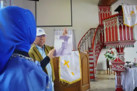 Gereja Merah Bersiap Naik Kelas Jadi Destinasi Heritage Andalan Kota Probolinggo Foto BeritaJatim.com