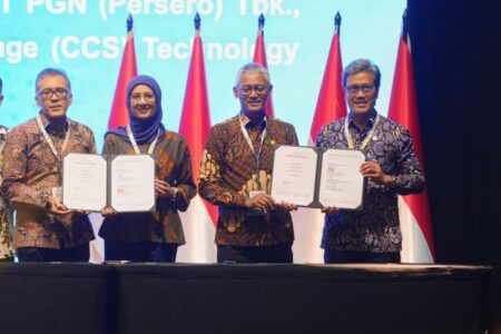 Garap Blue Ammonia, PGN Pimpin Proyek Transportasi CO₂ Bersama Pertamina dan Pupuk Indonesia Foto BeritaJatim.com