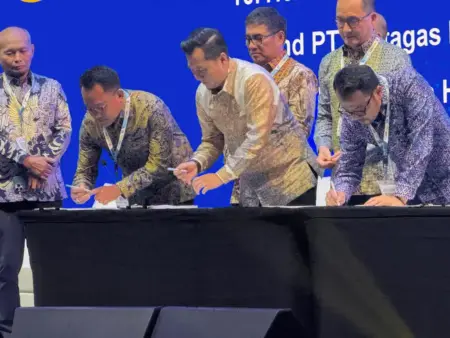 Amankan Ketahanan Pangan, HCML Tingkatkan Pasokan Gas ke Petrokimia Gresik Foto BeritaJatim.com