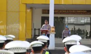 Polres Pamekasan Siagakan Pengamanan Hingga Ojek Gratis Bagi JCH Foto BeritaJatim.com
