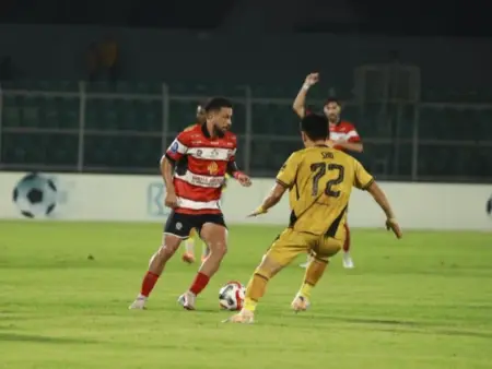 Gagal Raih Poin dari Markas Bhayangkara, Coach RB Apresiasi Semangat Juang Pemain Madura United Foto BeritaJatim.com