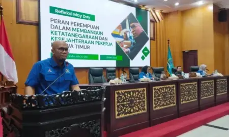 DPRD Surabaya Dorong Perda Ketenagakerjaan, Ajak Buruh Teladani Perjuangan Marsinah Foto BeritaJatim.com