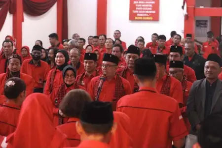 DPD PDIP Jatim Antisipasi Politik Digital 2029 Lewat Konsolidasi Medsos Foto BeritaJatim.com