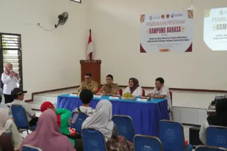 Diinisiasi Untag, Surabaya Kini Miliki Kampung Inggris Seperti Pare Kediri Foto BeritaJatim.com
