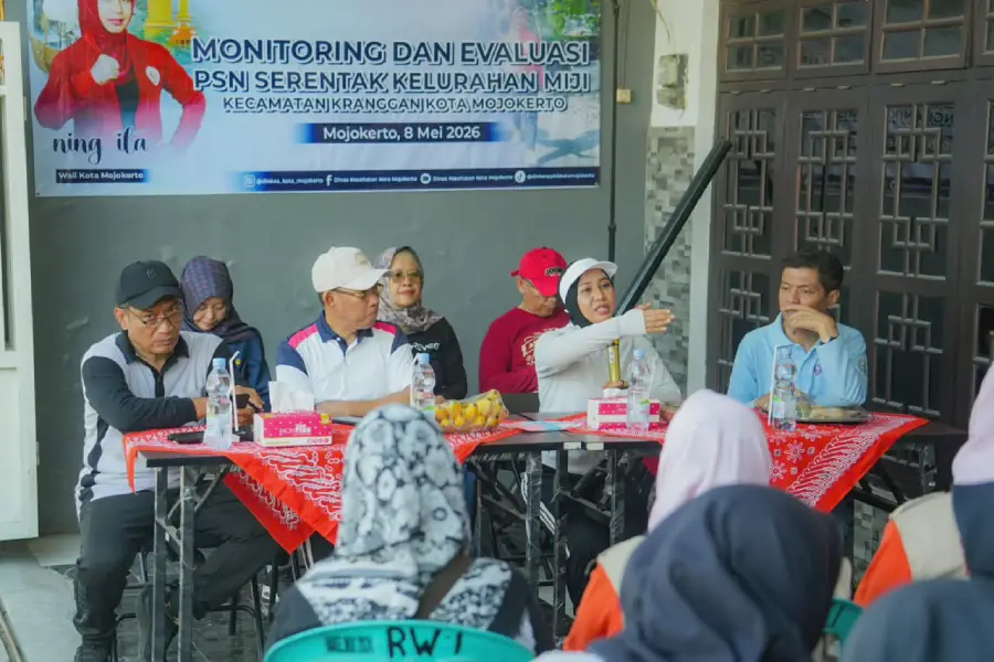 Wali Kota Mojokerto Ajak Warga Perkuat PSN Cegah DBD Foto BeritaJatim.com
