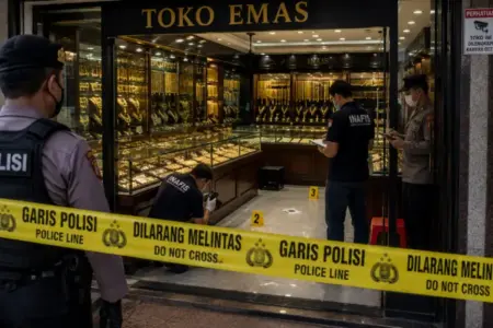 Tiga Lansia Surabaya Pemilik Toko Emas Jadi Korban Perampokan, Pelaku Diduga Tunggal dan Bersajam Foto BeritaJatim.com