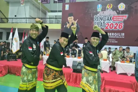 Kejurprov IPSI Jatim 2026 di GOR Pancasila Surabaya Jadi Ajang Perburuan Atlet PON Foto BeritaJatim.com
