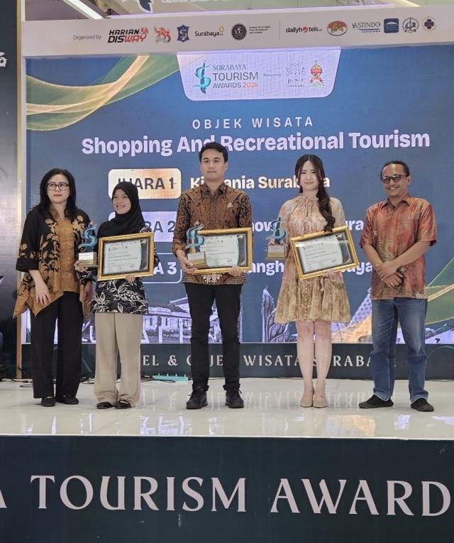 KidZania Surabaya Sabet Juara 1 Objek Wisata di Surabaya Tourism Awards 2026 Foto BeritaJatim.com