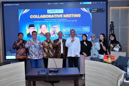 Kolaborasi UNAIR dan KADIN Jatim, CEO Sun City Mall: Bisnis Tak Bisa Lagi Andalkan Intuisi Foto BeritaJatim.com