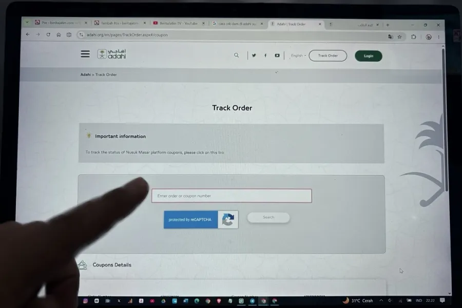Berikut Cara Cek Status Penyembelihan Dam Jemaah Haji di Adahi Foto BeritaJatim.com