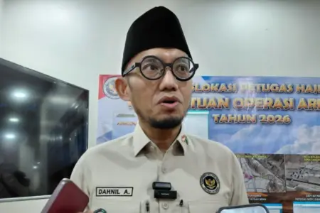 Wamenhaj Jamin Hukum Mabit Sah Melalui Tiga Skema Murur Muzdalifah Foto BeritaJatim.com