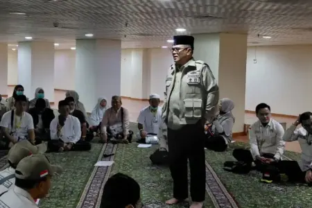 PPIH Makkah Gencarkan Visduk, Edukasi Jemaah Batasi Umrah Sunnah Demi Stamina Foto BeritaJatim.com