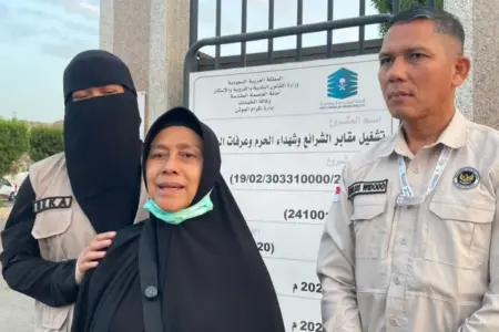 Jenazah Muhammad Firdaus, Jemaah yang Sempat Hilang Disalatkan di Masjidil Haram Foto BeritaJatim.com