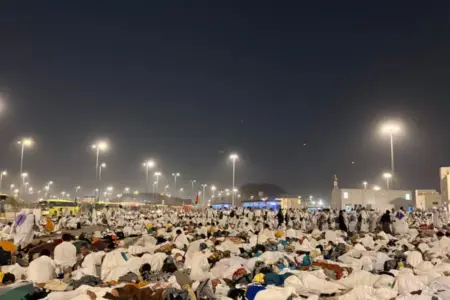 Berkat Disiplin Jemaah Haji Indonesia dan Petugas, Musdalifah Clear Sejak Pukul 07.00 WAS Foto BeritaJatim.com