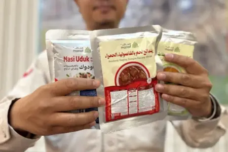 4 Keunggulan Makanan Siap Santap Nusantara, Jemaah Haji Tak Perlu Masak saat Armuzna Foto BeritaJatim.com