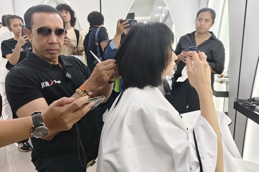 Tren Rambut 2026 Hadir di Surabaya, Beach Wave Low Maintenance Jadi Favorit Foto BeritaJatim.com