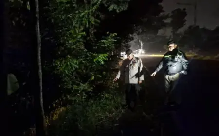 Warga Jember Dibegal di Lumajang, Kondisi Jalan Raya Ternyata Minim Penerangan Foto BeritaJatim.com