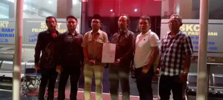 Hina Presiden Prabowo, Kader Gerindra Pasuruan Laporkan Akun Facebook ke Polisi Foto BeritaJatim.com