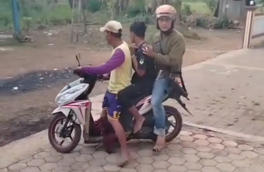 Aksi Jambret Sore Hari di Bantaran Probolinggo Gagal Total Foto BeritaJatim.com