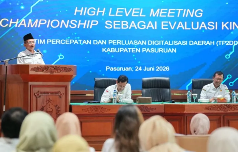 Dongkrak Indeks Transparansi Keuangan, Pemkab Pasuruan Pacu Penerapan Sistem Non-Tunai di Seluruh Dinas Foto BeritaJatim.com