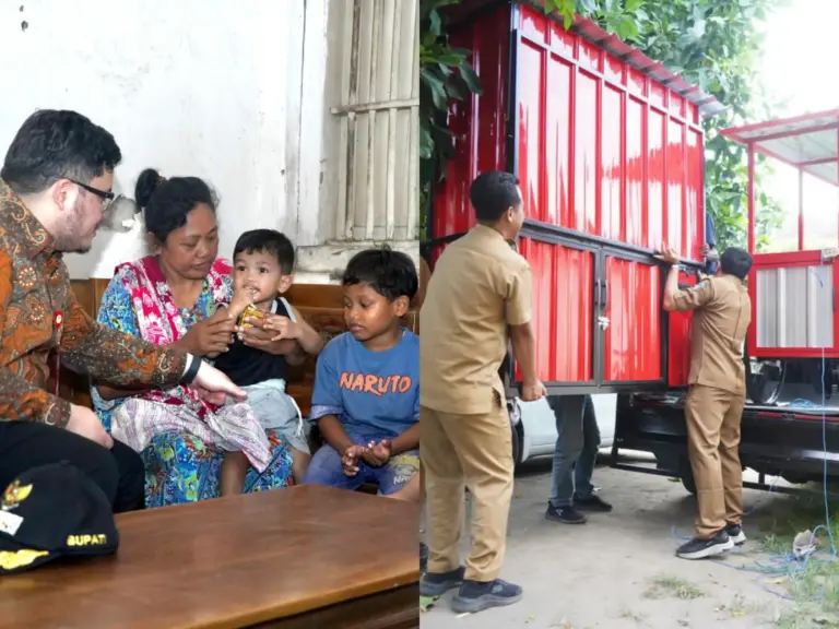 Bantuan Mas Dhito Buka Peluang Usaha Baru bagi Nenek Sholikah dan Tiga Cucu di Kediri Foto BeritaJatim.com