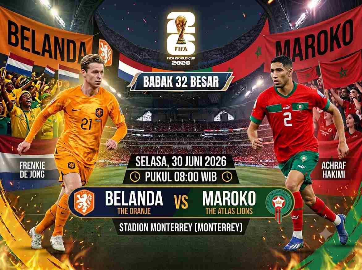 Belanda Incar 16 Besar, Maroko Siap Lanjutkan Dongeng | beritajatim.com