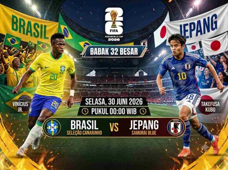 Brasil vs Jepang: Ujian Samurai Biru Cetak Sejarah Foto BeritaJatim.com