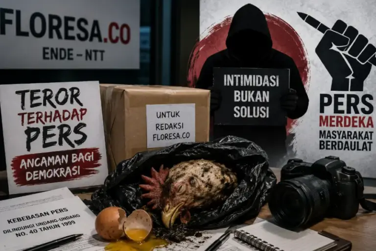Teror Kepala Ayam ke Floresa.co, AMSI Desak Polisi Usut Tuntas Dugaan Intimidasi terhadap Pers Foto BeritaJatim.com