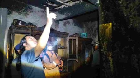 Rumah di Pujer Bondowoso Ludes Terbakar, Diduga Akibat Lilin Jatuh ke Sofa Foto BeritaJatim.com