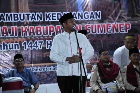 Bupati Sumenep : Haji Awal Tanggung Jawab Moral Amalkan Nilai Ibadah Foto BeritaJatim.com