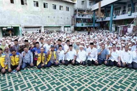 AHY Tinjau Pembangunan Ponpes Al-Khoziny Sidoarjo, Progres Tembus 50 Persen Foto BeritaJatim.com