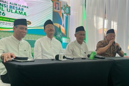 Jelang Munas-Konbes NU 2026 di Pondok Ploso Kediri, Ada Pertemuan Tertutup Kiai? Foto BeritaJatim.com