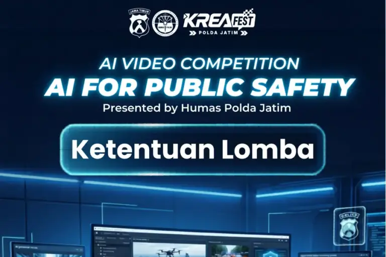 Polda Jatim Gelar KreaFest 2026, Tantang Warga Bikin Video AI Bertema Edukasi Digital Foto BeritaJatim.com