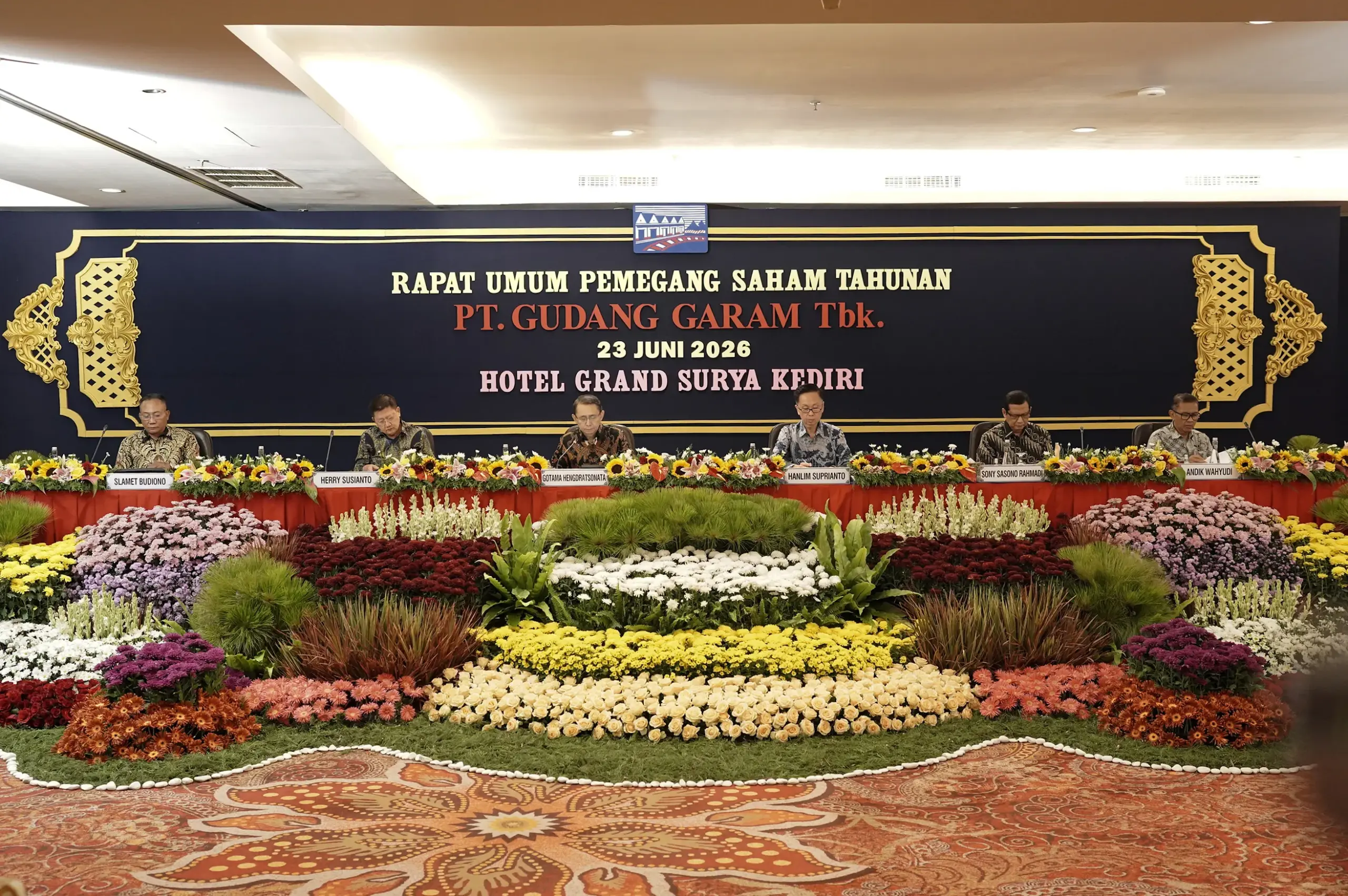Gudang Garam Bagikan Dividen Rp800 per Saham, RUPS 2026 Angkat Komisaris Baru | beritajatim.com