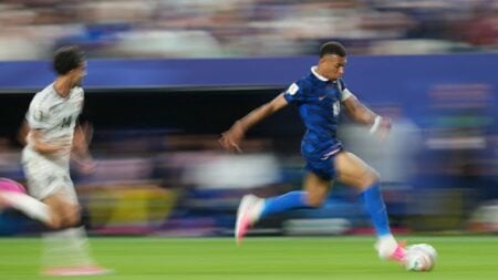 Kylian Mbappe Terus Dekati Rekor Gol Lionel Messi di Piala Dunia Foto BeritaJatim.com