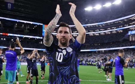 Lionel Messi Pimpin Perburuan Sepatu Emas Piala Dunia 2026 Foto BeritaJatim.com