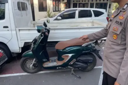 Curi Honda Stylo Saat Karnaval, Dua Pemuda di Malang Dibekuk Polisi Foto BeritaJatim.com