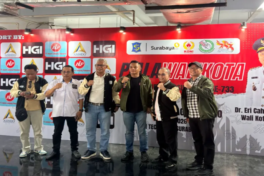Piala Wali Kota Surabaya 2026 Jadi Ajang Pembuktian Domino sebagai Olahraga Prestasi, HGI Perkuat Dukungan Ekosistem Foto BeritaJatim.com