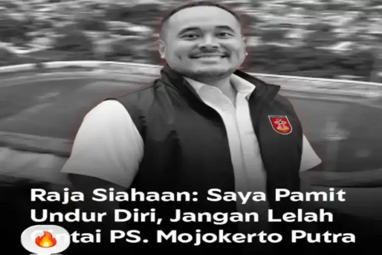 Gagal Promosi, Presiden PSMP Mojokerto Pilih Mengundurkan Diri Foto BeritaJatim.com