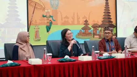 OJK Kediri Perkuat Sinergi Media untuk Dorong Pariwisata dan Ekonomi Kreatif Berkelanjutan Foto BeritaJatim.com