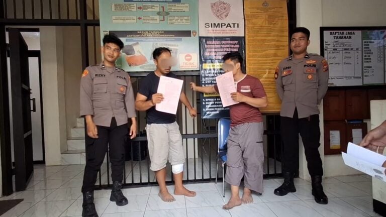 Dua Pembobol Toko Bangunan di Tulungagung Mendapat Hadiah Timah Panas Foto BeritaJatim.com