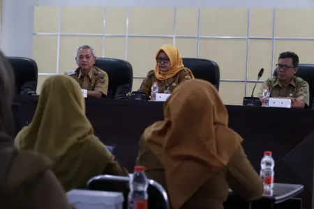Dispendukcapil Kota Kediri Luncurkan KELAR, KADO NIKAH, dan BPP Perkuat Layanan Adminduk Foto BeritaJatim.com