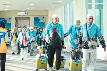 Update Haji 2026: 62 Ribu Jemaah Tiba di Tanah Air, Berikut Pesan Kemenhaj Foto BeritaJatim.com