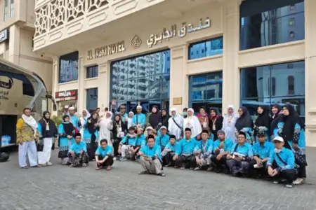 Unik, 42 Anggota Keluarga Petani Dieng Berangkat Haji Bersama Foto BeritaJatim.com