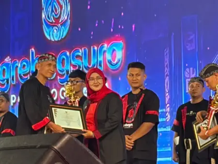 Reog Sekolah Rakyat Ponorogo Raih Penghargaan di Ajang Piala Presiden Foto BeritaJatim.com