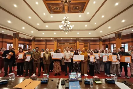 Pemkot Mojokerto Gandeng 30 Penyedia Nasi Kotak, Tetapkan Harga Konsolidasi untuk Kegiatan Dinas Foto BeritaJatim.com